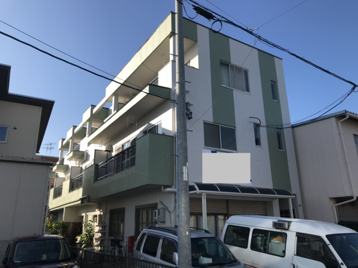 稲沢市　Ｆマンション様　外壁塗装・屋根塗装・防水工事