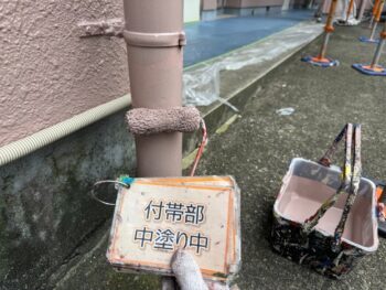 雨樋塗装②