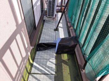 ベランダ防水工事②