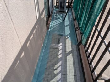 ベランダ防水工事③
