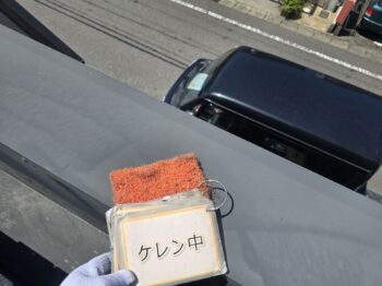 笠木塗装①