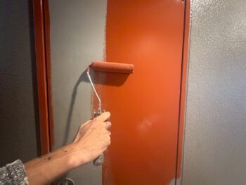 パイプシャフト塗装②