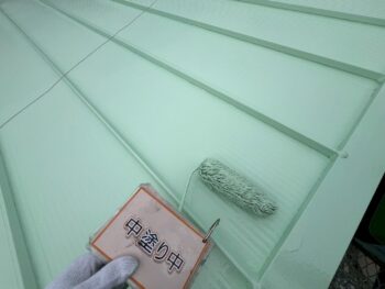 屋根塗装②