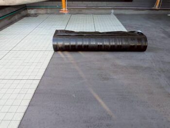 エントランス上防水工事④