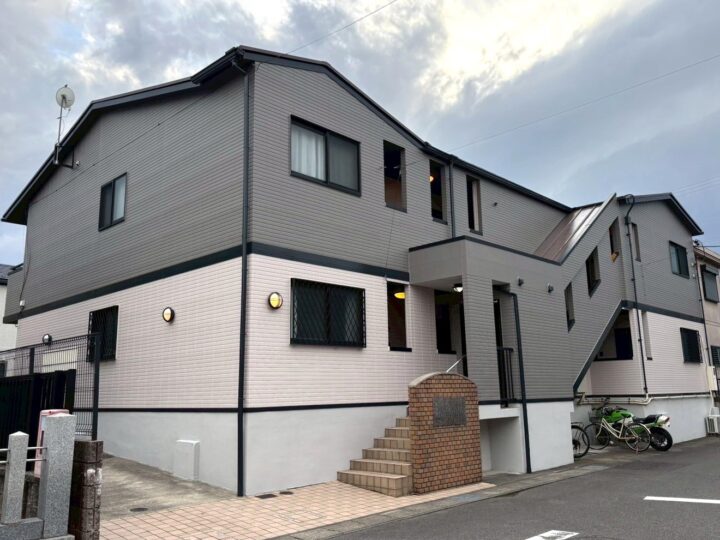 一宮市　ＬマンションⅡ様　外壁塗装・屋根塗装・防水工事