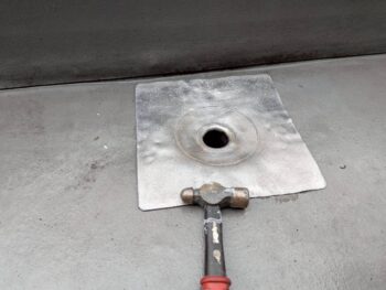 エントランス上防水工事②