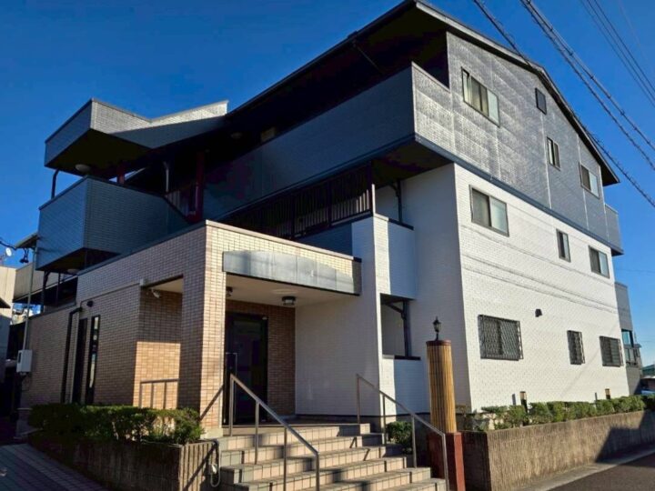 一宮市　ＬマンションⅠ様　外壁塗装・屋根塗装・防水工事