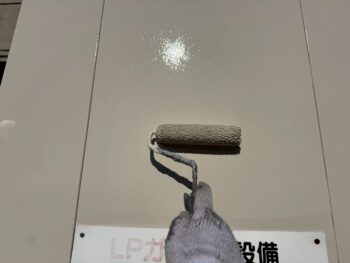 ＬＰガス倉庫塗装④