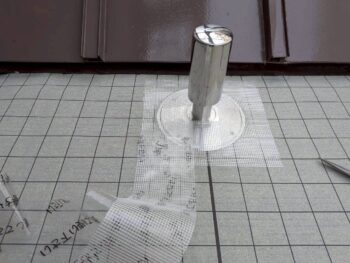 エントランス上防水工事④