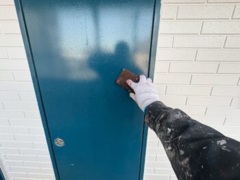 ＰＳガスチャンバー塗装①