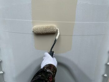 貯水槽タンク塗装③