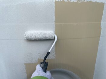 貯水槽タンク塗装②