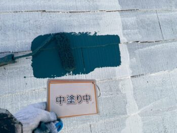 屋根塗装③