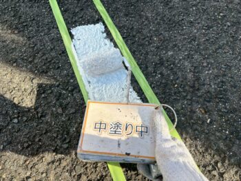 駐車場ライン引き①