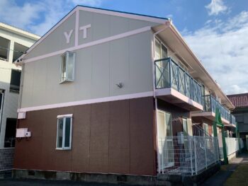 一宮市　Ｐアパート様　外壁塗装・屋根塗装