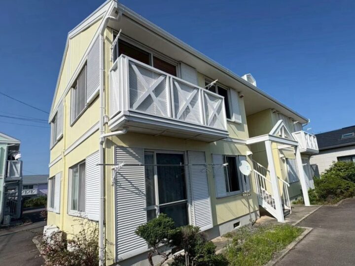 鈴鹿市　GアパートＣ棟様　外壁塗装・屋根塗装