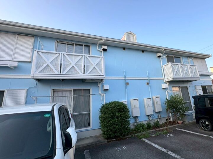 鈴鹿市　GアパートＨ棟様　外壁塗装・屋根塗装