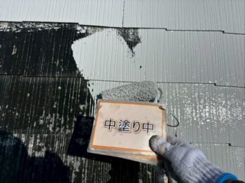 屋根塗装②