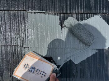 屋根塗装②